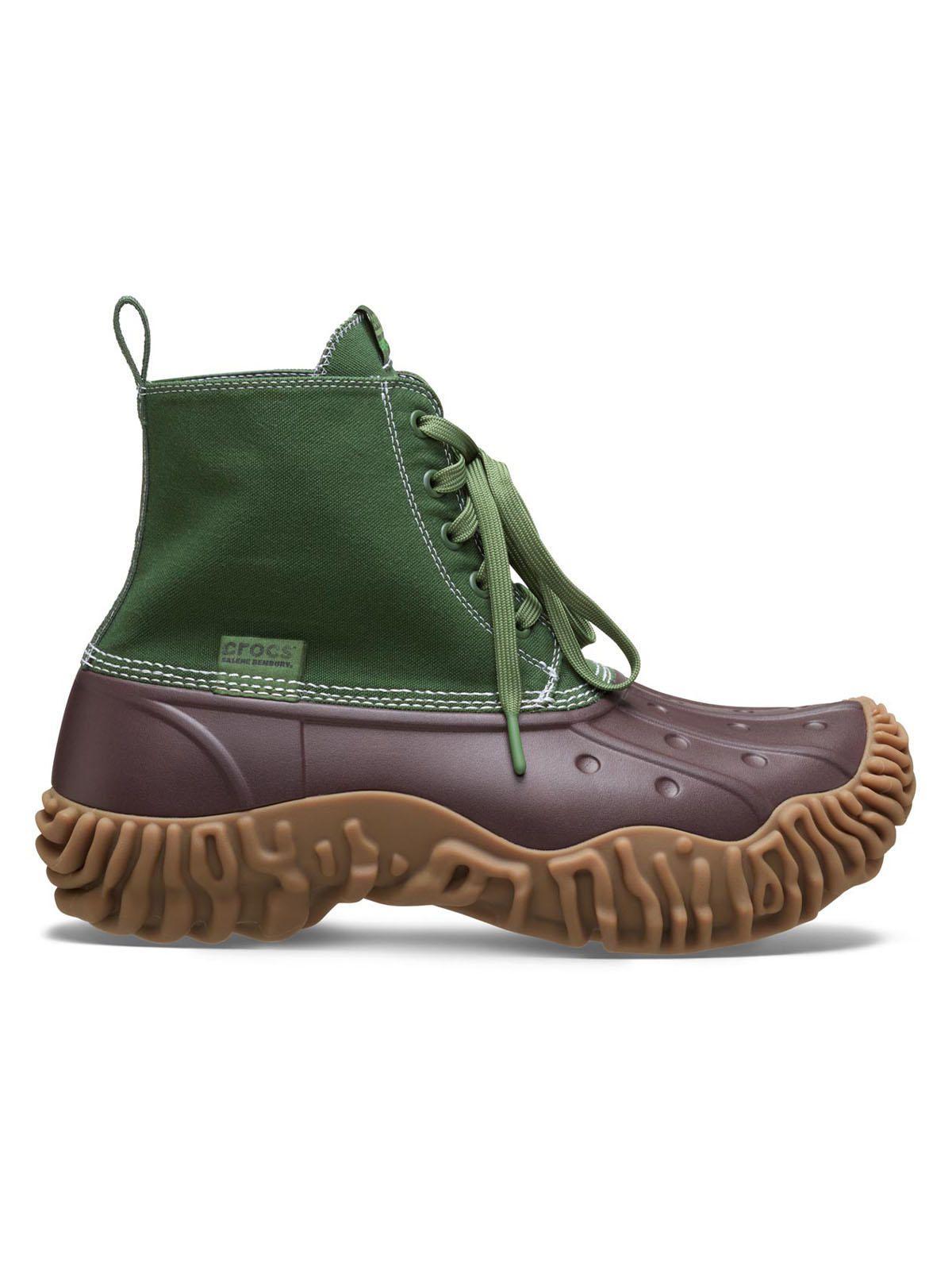 Bota agua Crocs Hombre Salehe X Thecypress Verde Musgo-0