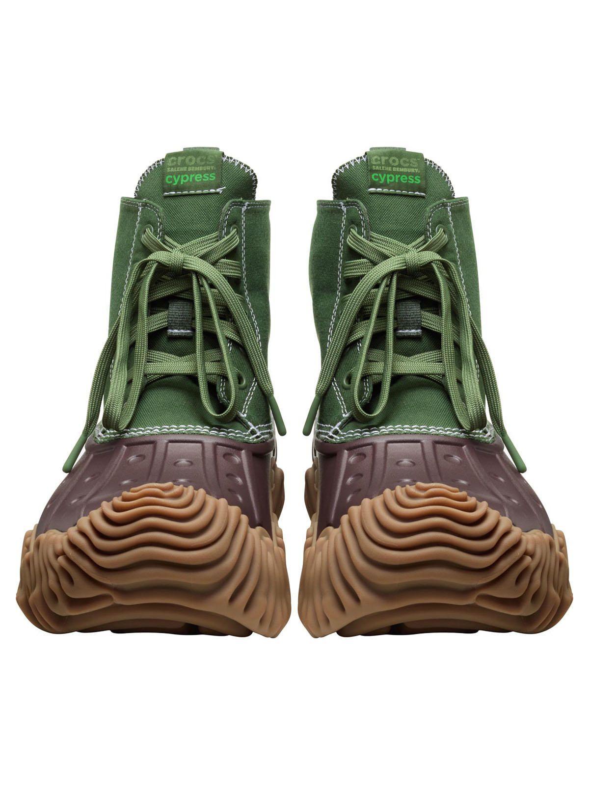 Bota agua Crocs Hombre Salehe X Thecypress Verde Musgo-8