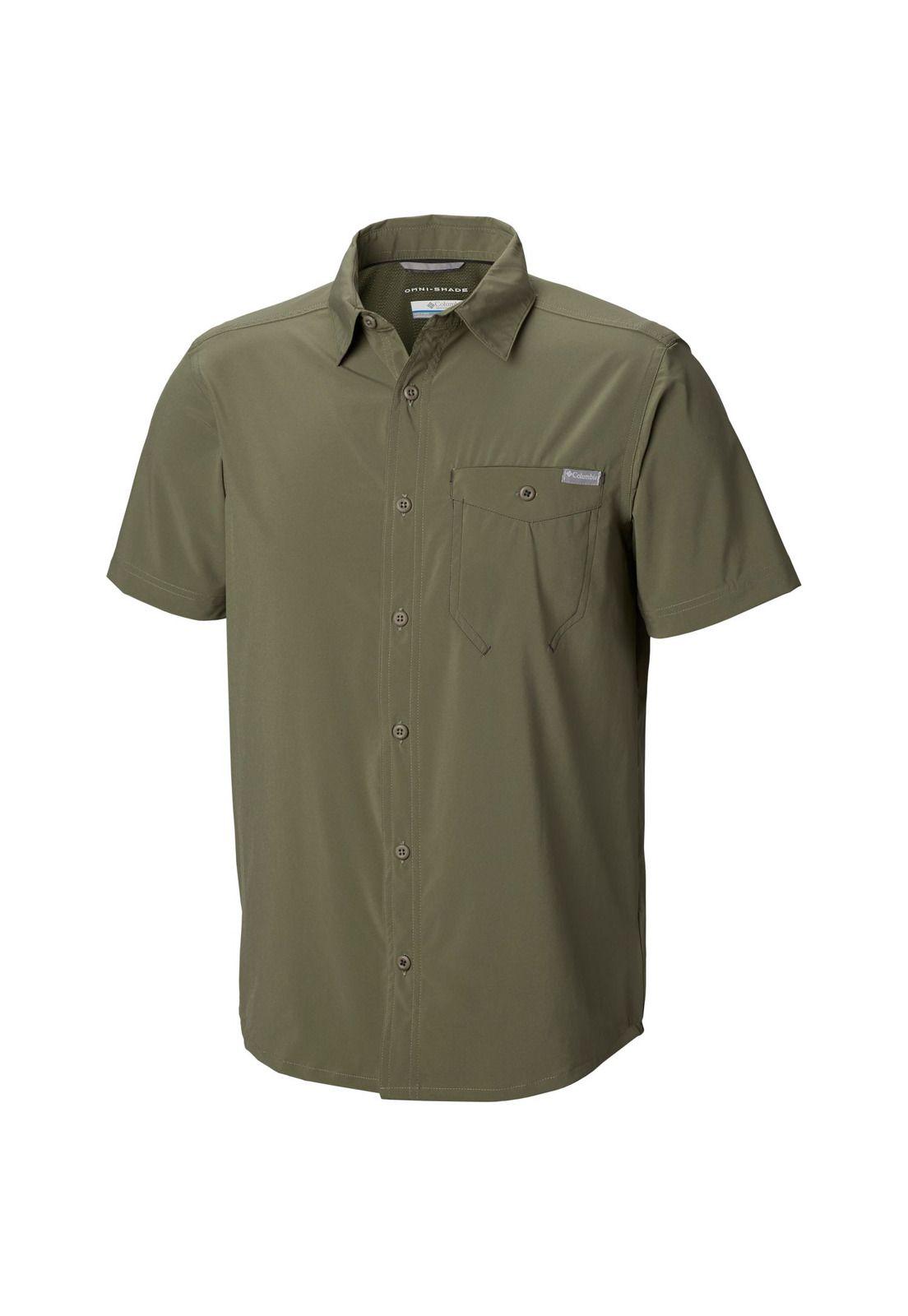 Camisa M/C Triple Canyon™ Solid Short Sleeve Shirt Verde-0