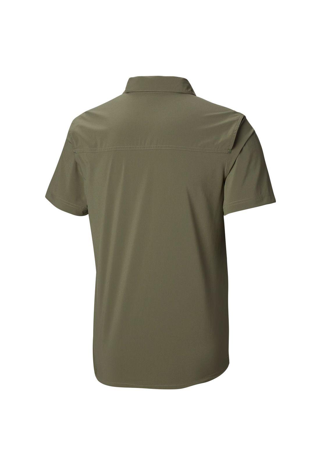 Camisa M/C Triple Canyon™ Solid Short Sleeve Shirt Verde-1