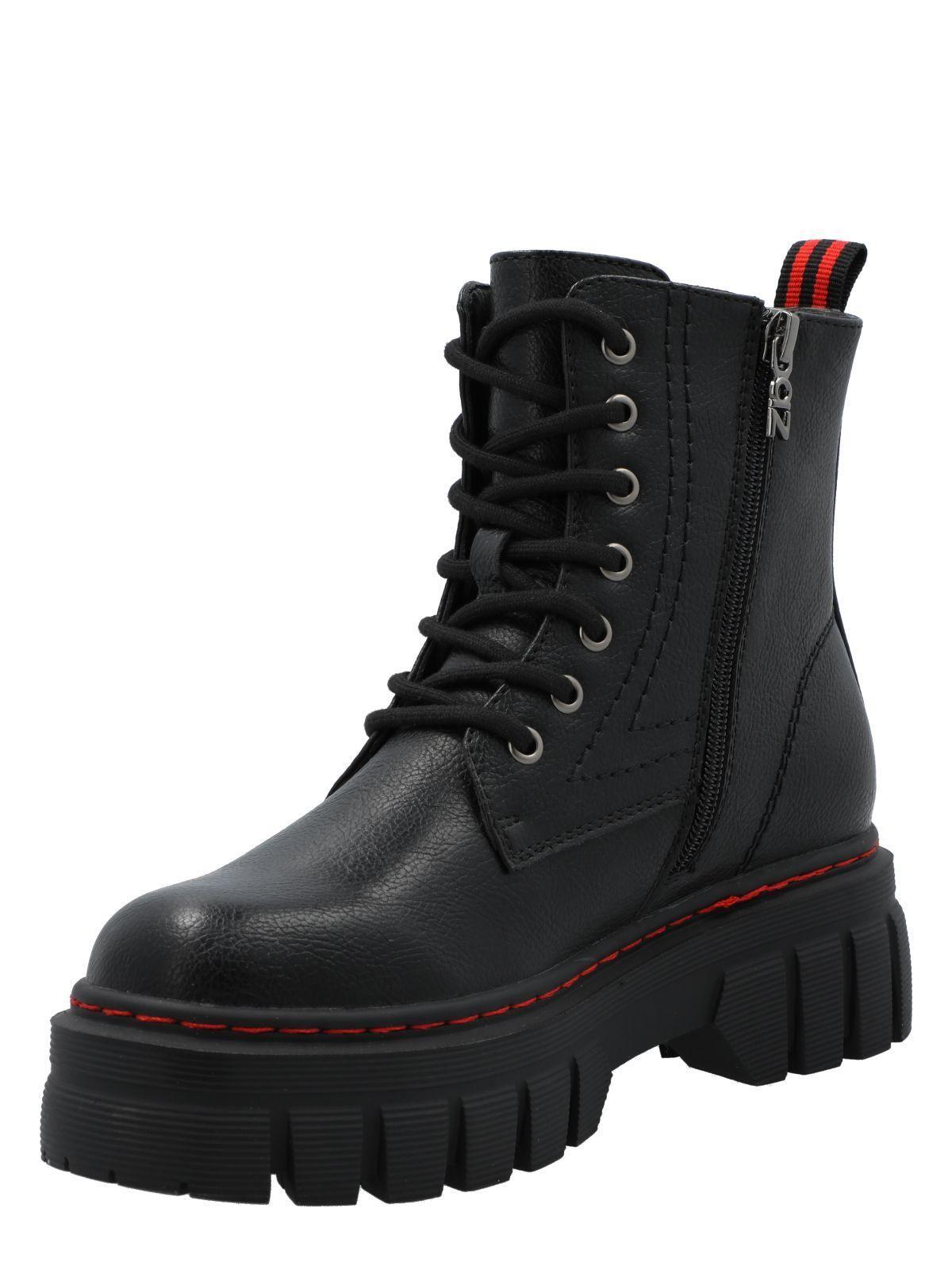 Botín Mujer Iris Negro-4