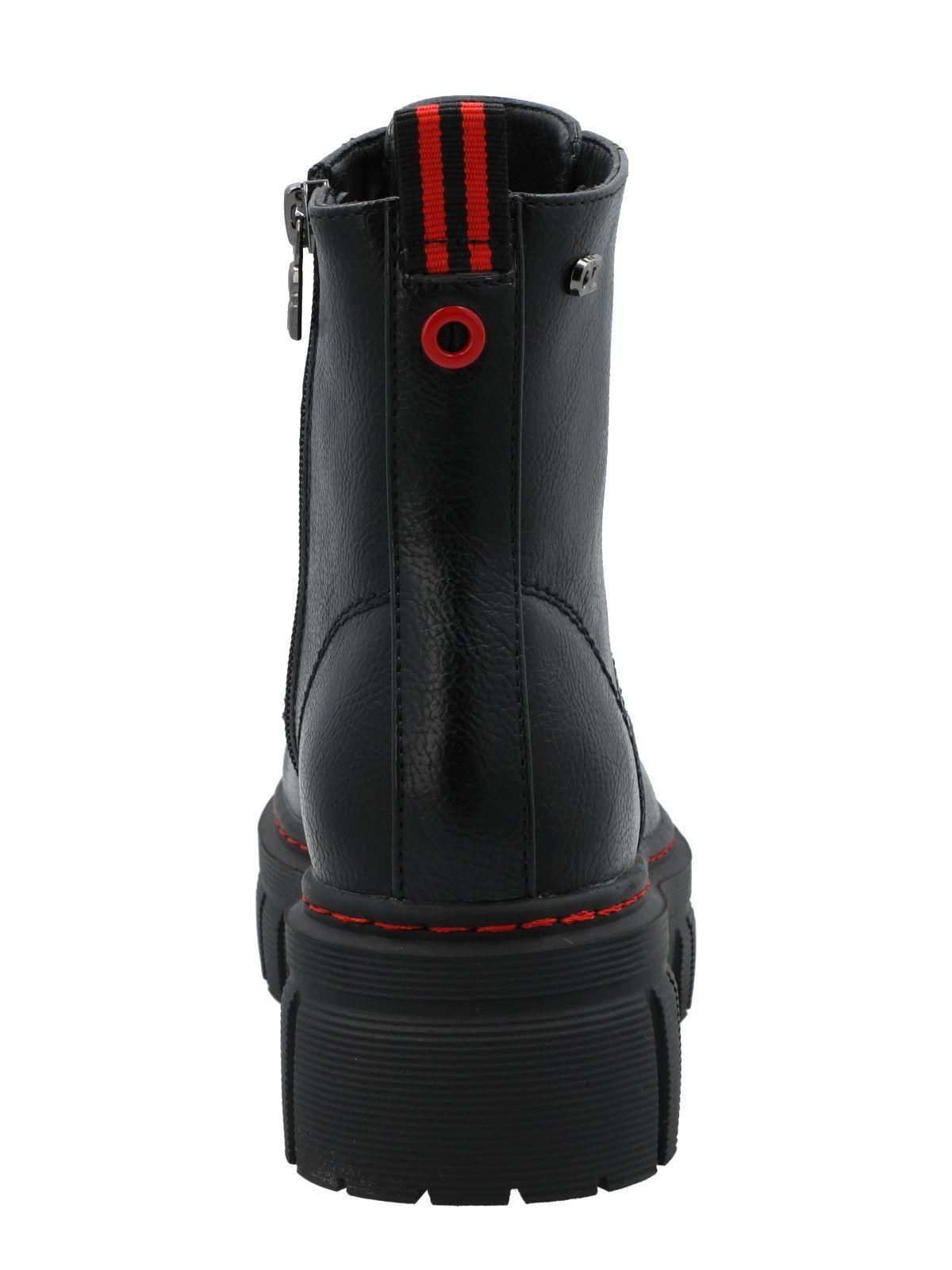 Botín Mujer Iris Negro-6