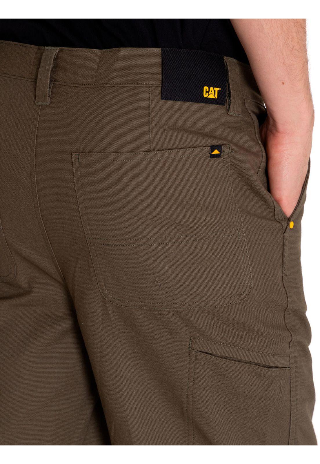 Short Hombre Stretch Canvas Utility Short Verde-6