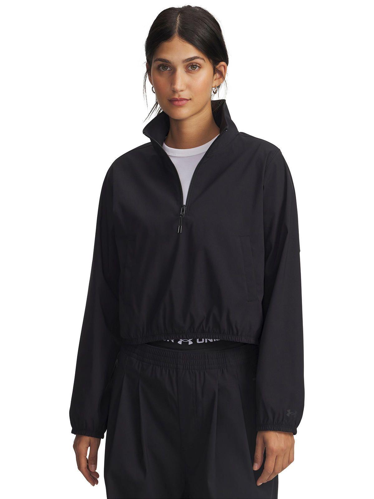 Polerón Lifestyle para mujer Unstoppable Woven negro -0