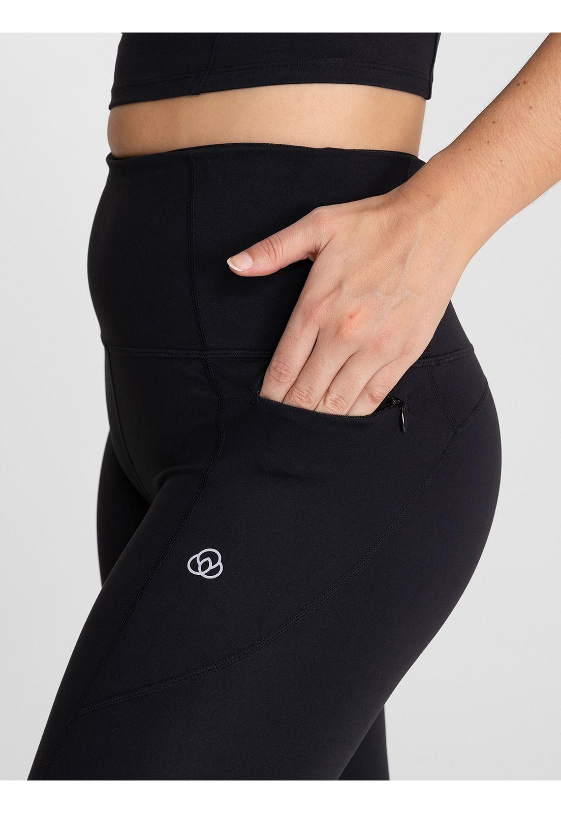 Calza 7/8 Mujer Ankle Uma Negro-4