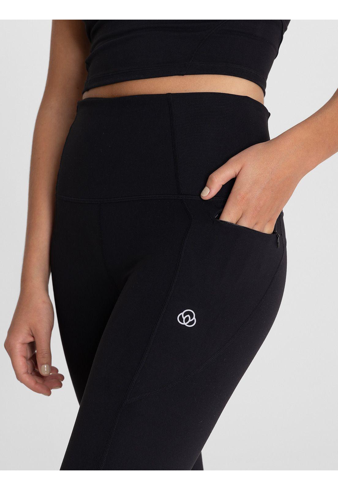 Calza 7/8 Mujer Ankle Uma Negro-8