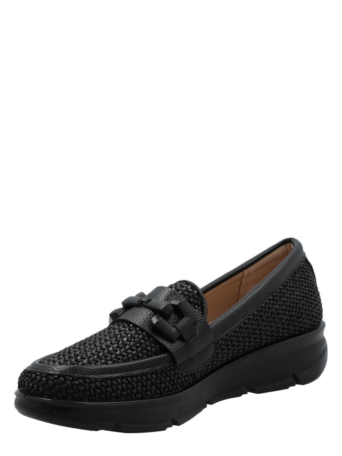 Mocasin Mujer Petunia Negro-4