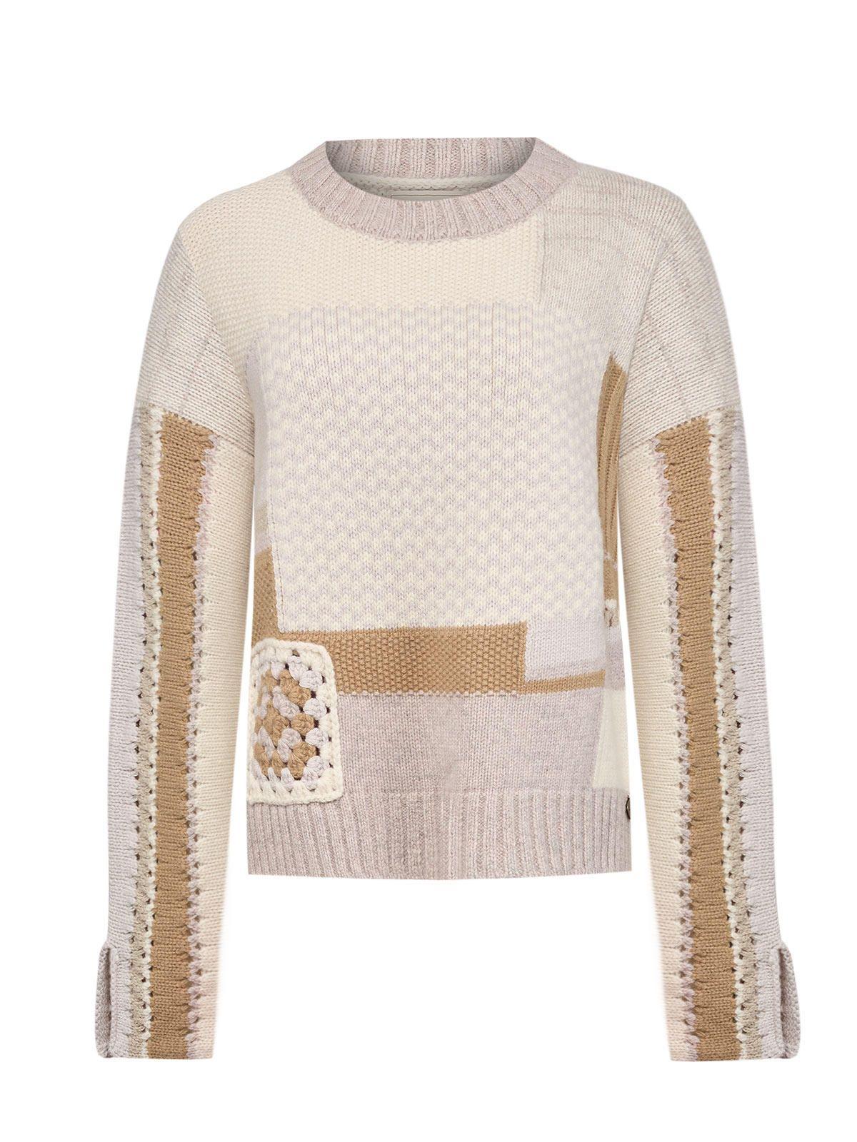 Sweater Lana Mujer Pissis Beige-0