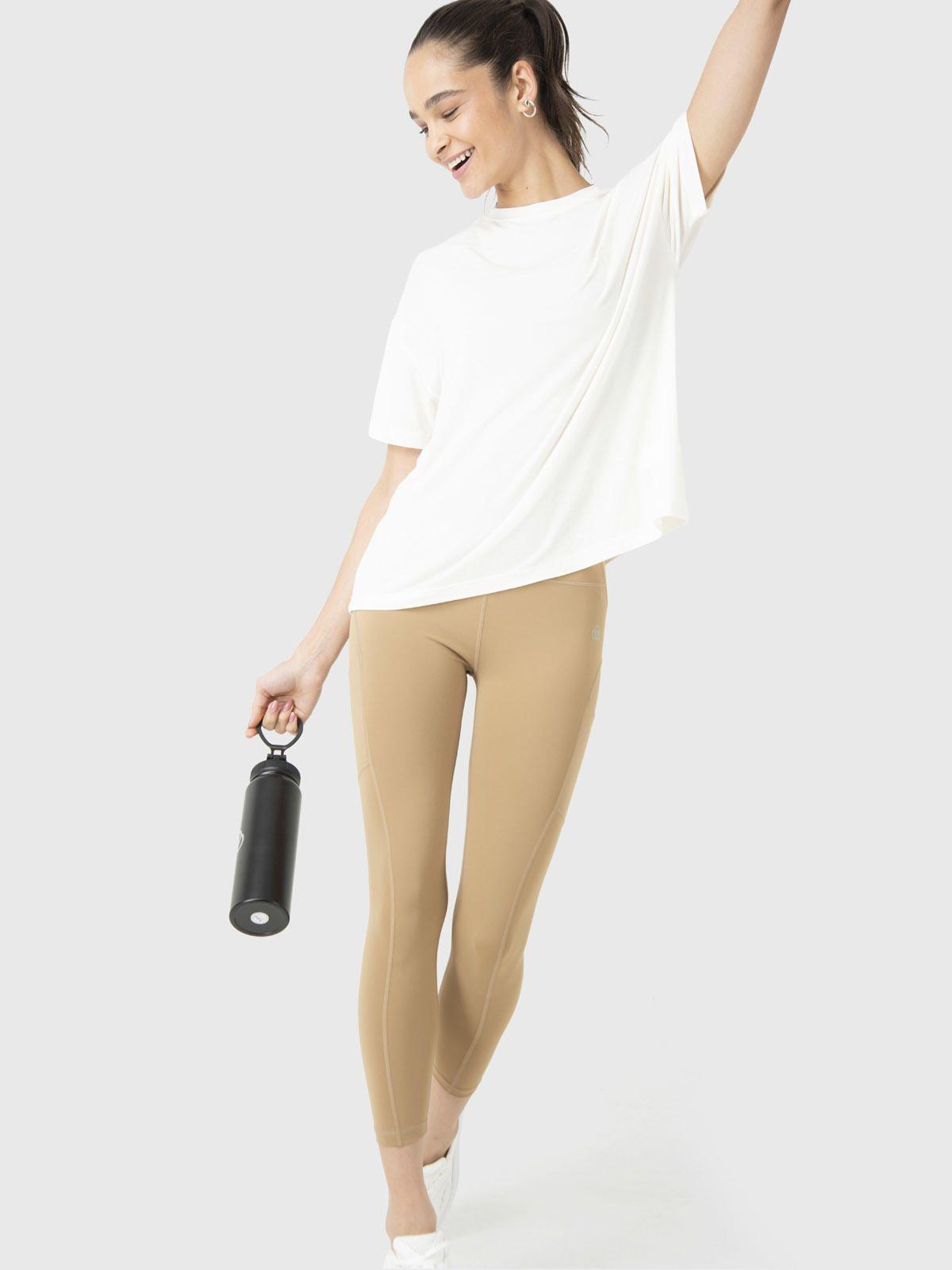 Polera Manga Corta Mujer Long T-Shirt Anto II Crudo-0