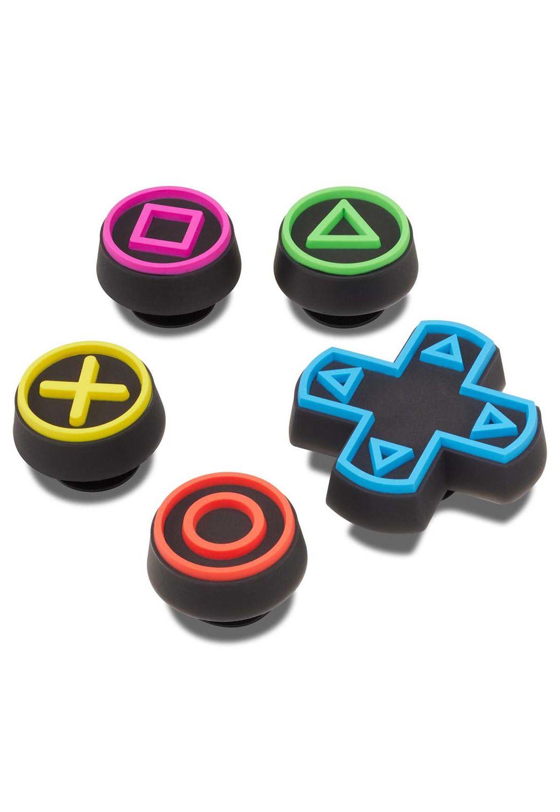Jibbitz Crocs Pack Gamer Pack De 5 Blanco-2