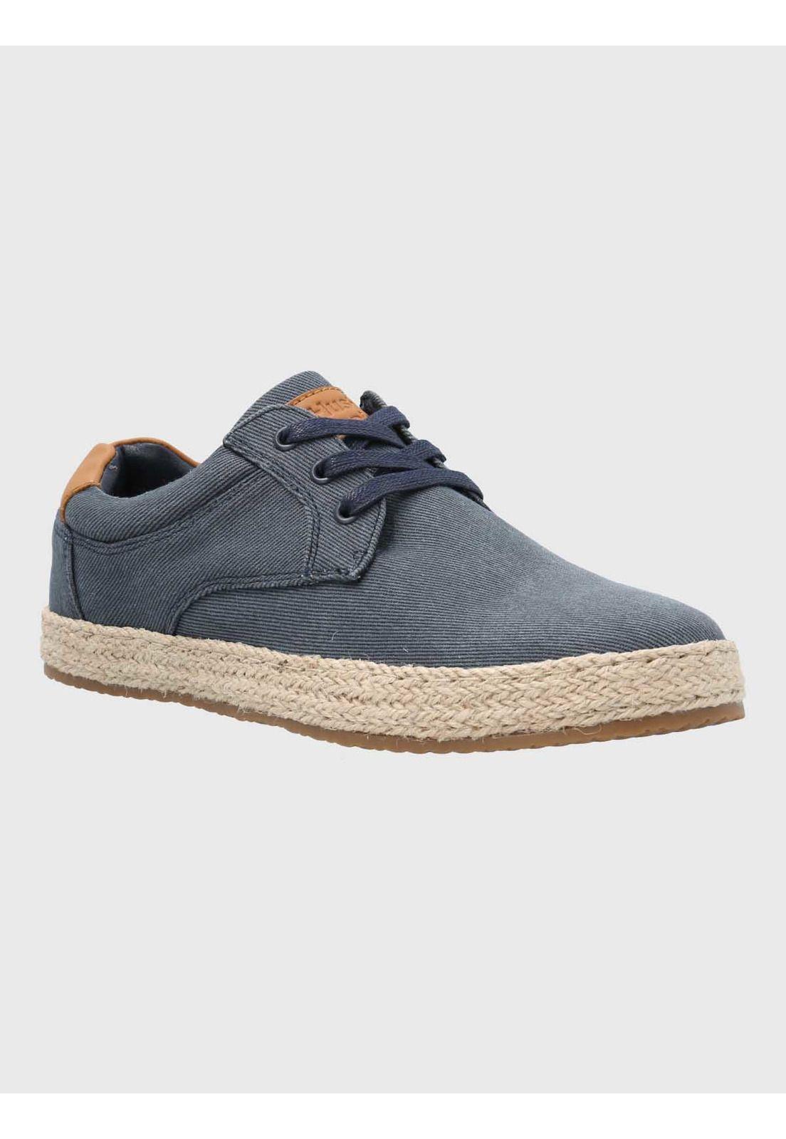 Zapatilla Alpargata Hombre Bernie Azul-0