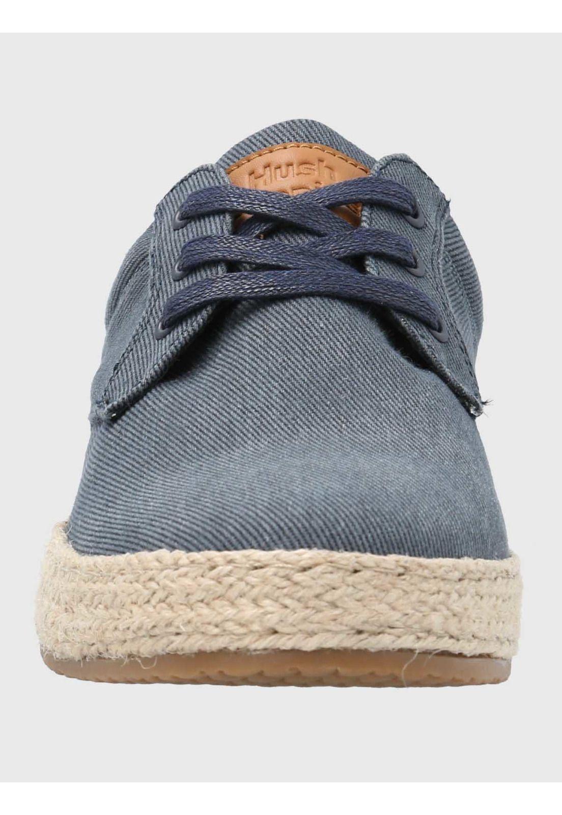 Zapatilla Alpargata Hombre Bernie Azul-3