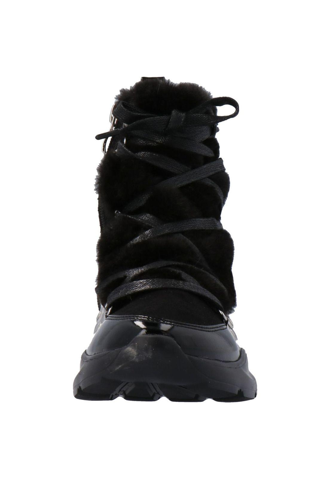 Zapatilla Con Caña Mujer Ft-Gianna Black(111-2