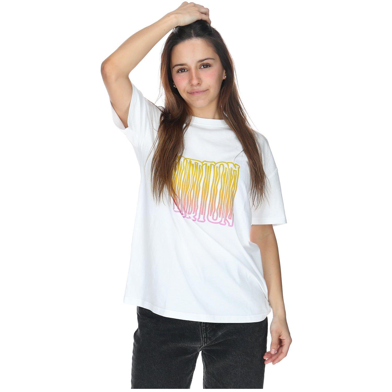 Polera M/C Mujer Luv Blanco-0