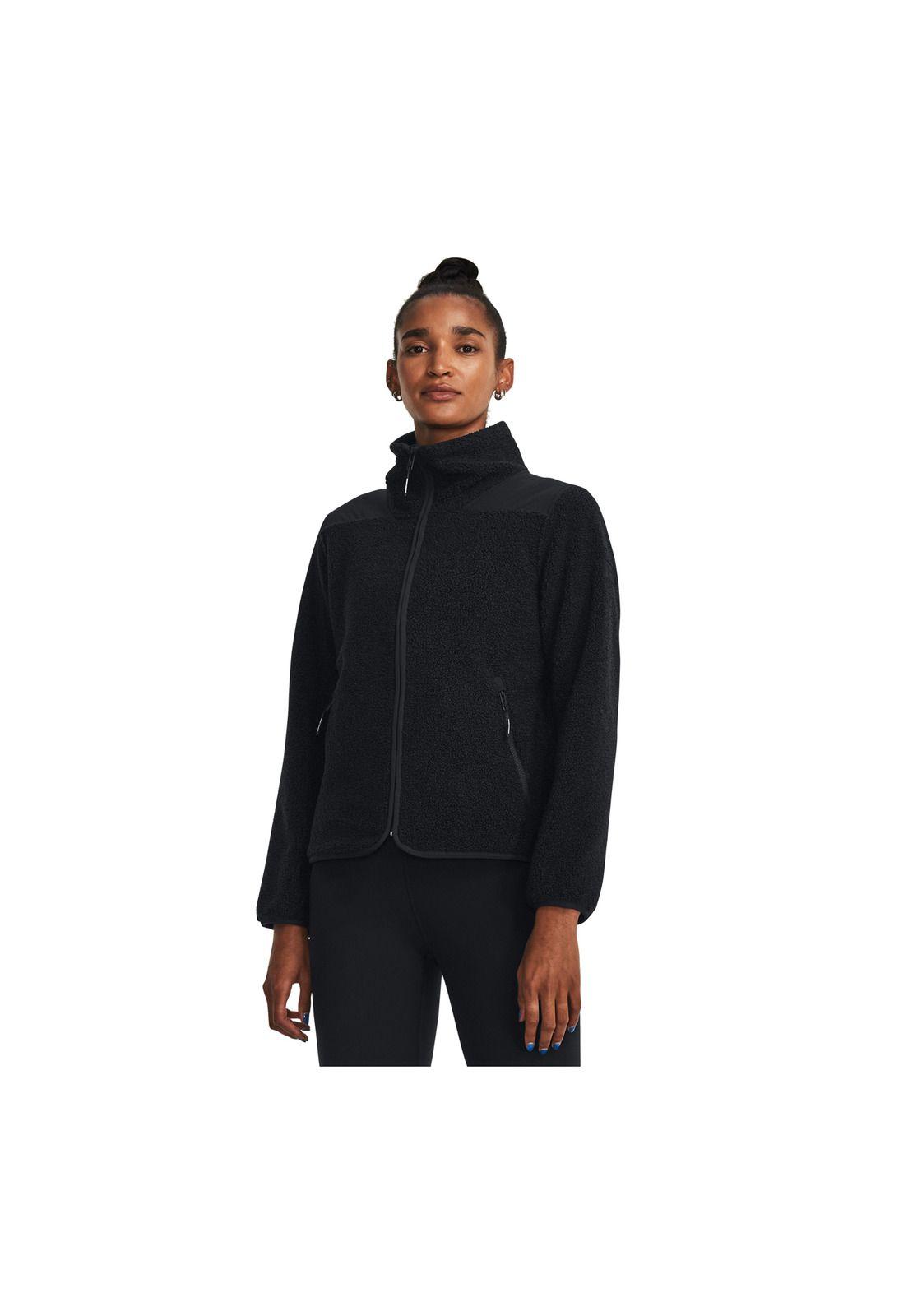 Chaqueta UA Mission para mujer Negro-3