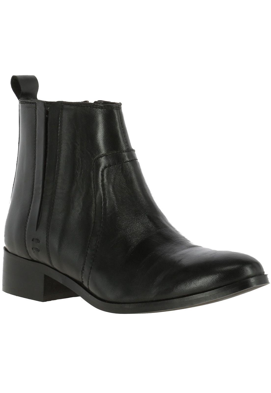 Botín Valentino Negro-0