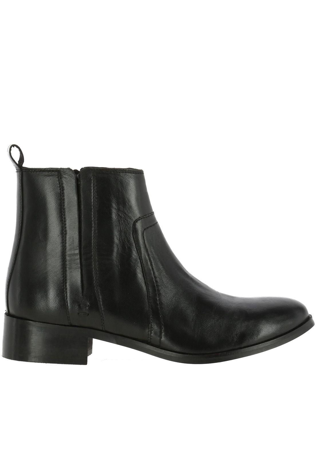 Botín Valentino Negro-1