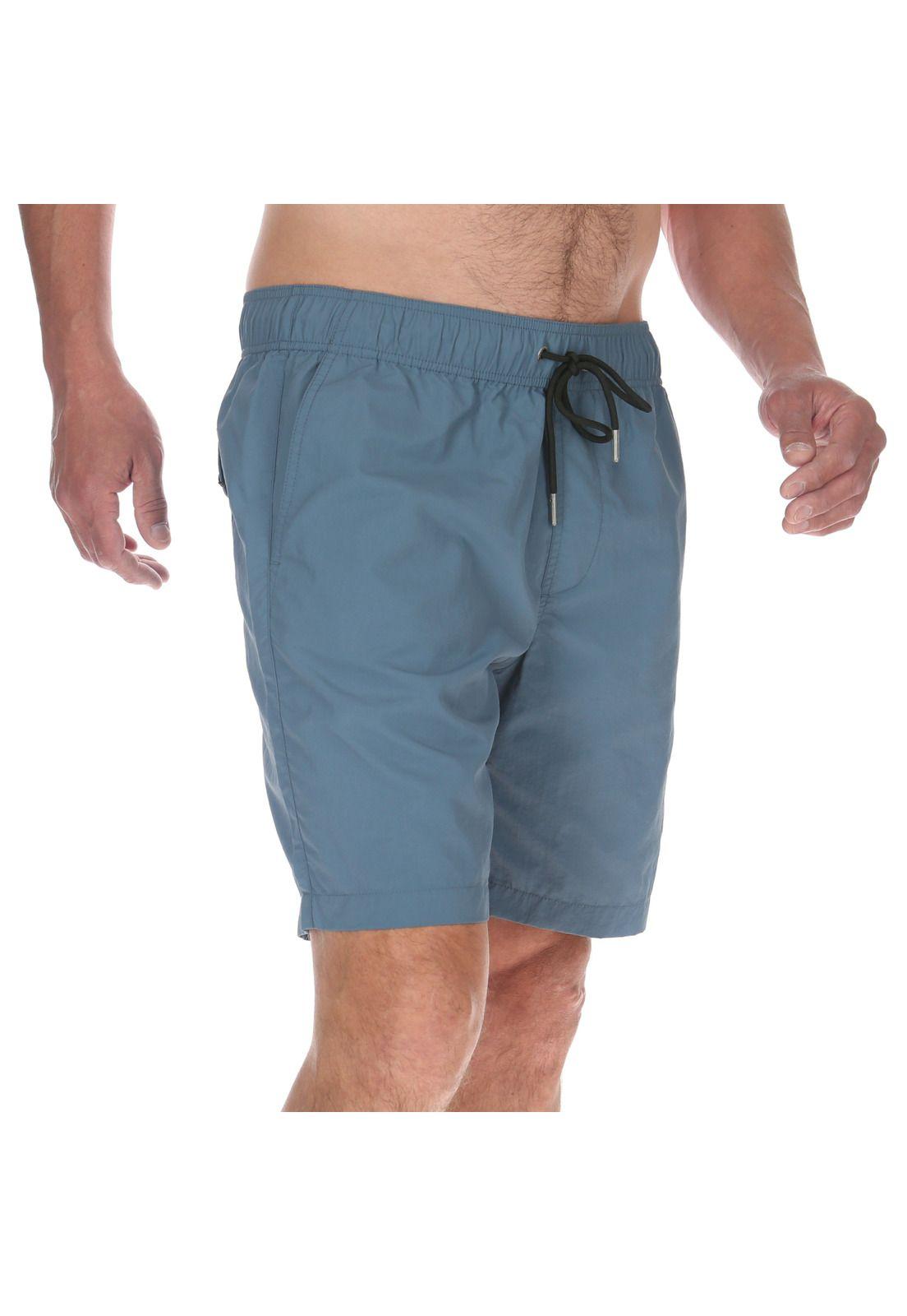 Traje De Baño Hombre Foundation Trip Short Azul-3