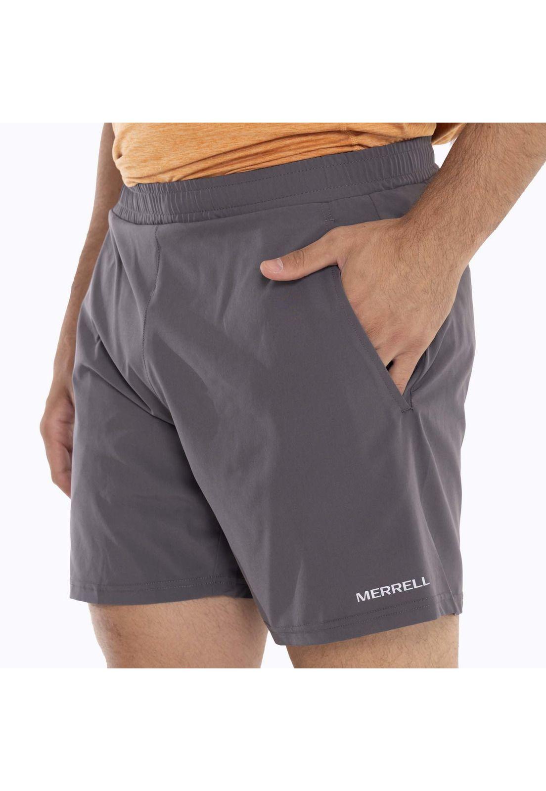 Short Hombre Amargo Gris Merrell-4