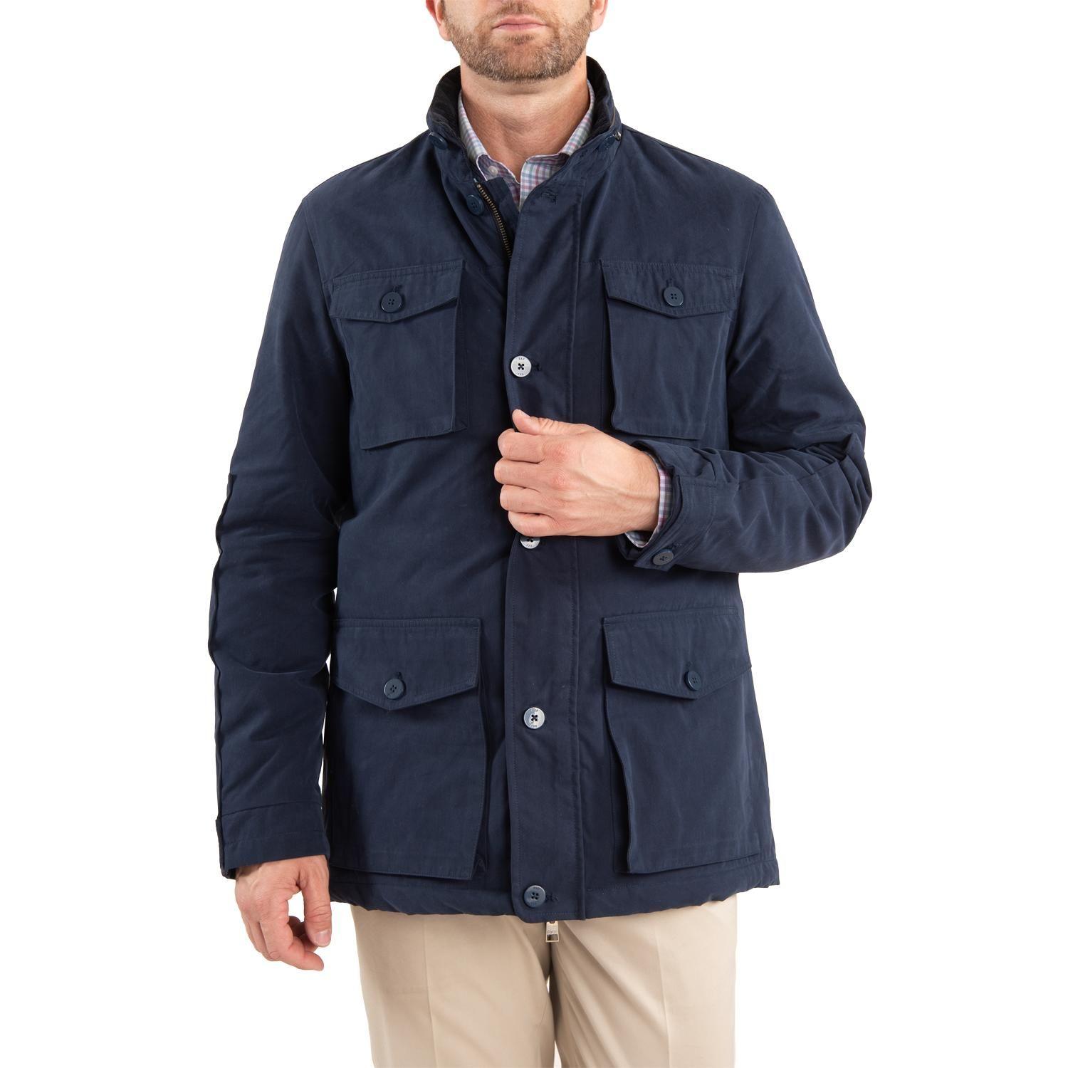 Chaqueta Hombre Bergen Azul-0