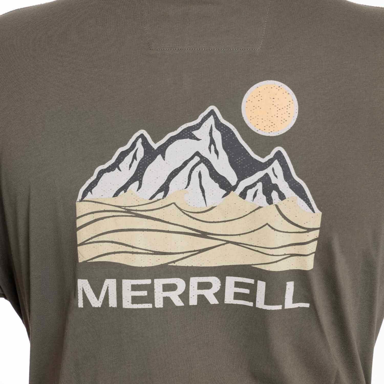 Polera Hombre Susitna Café oscuro Merrell-5