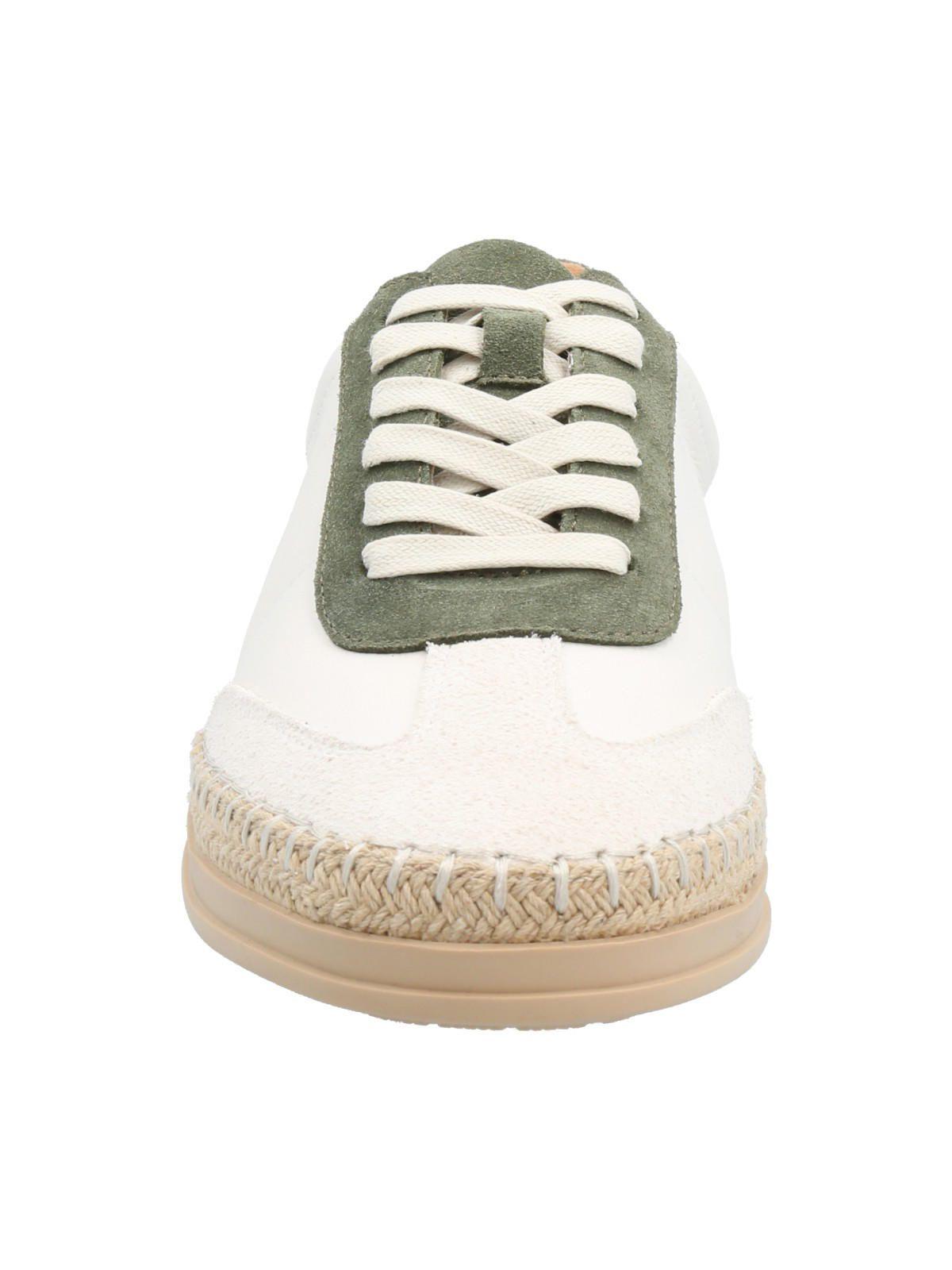 Zapatilla Cuero Mujer Mile Azul-3