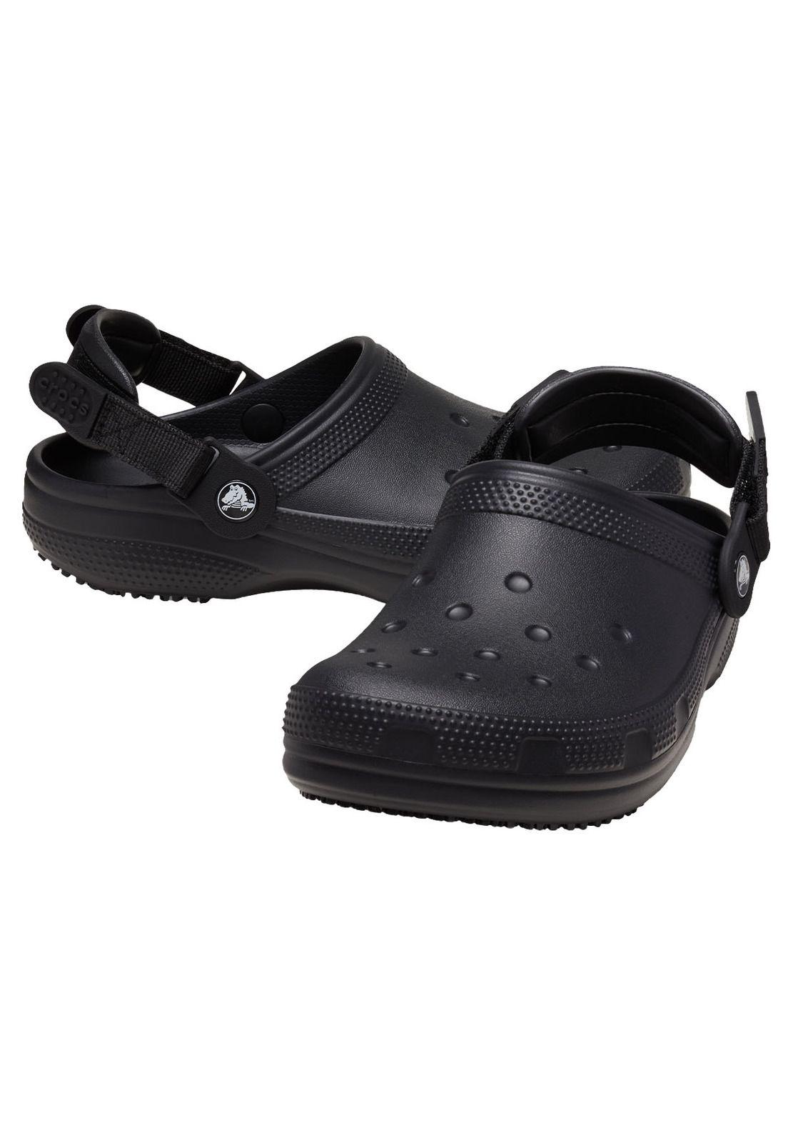 Zueco Hombre Classic Work Clog Negro-3