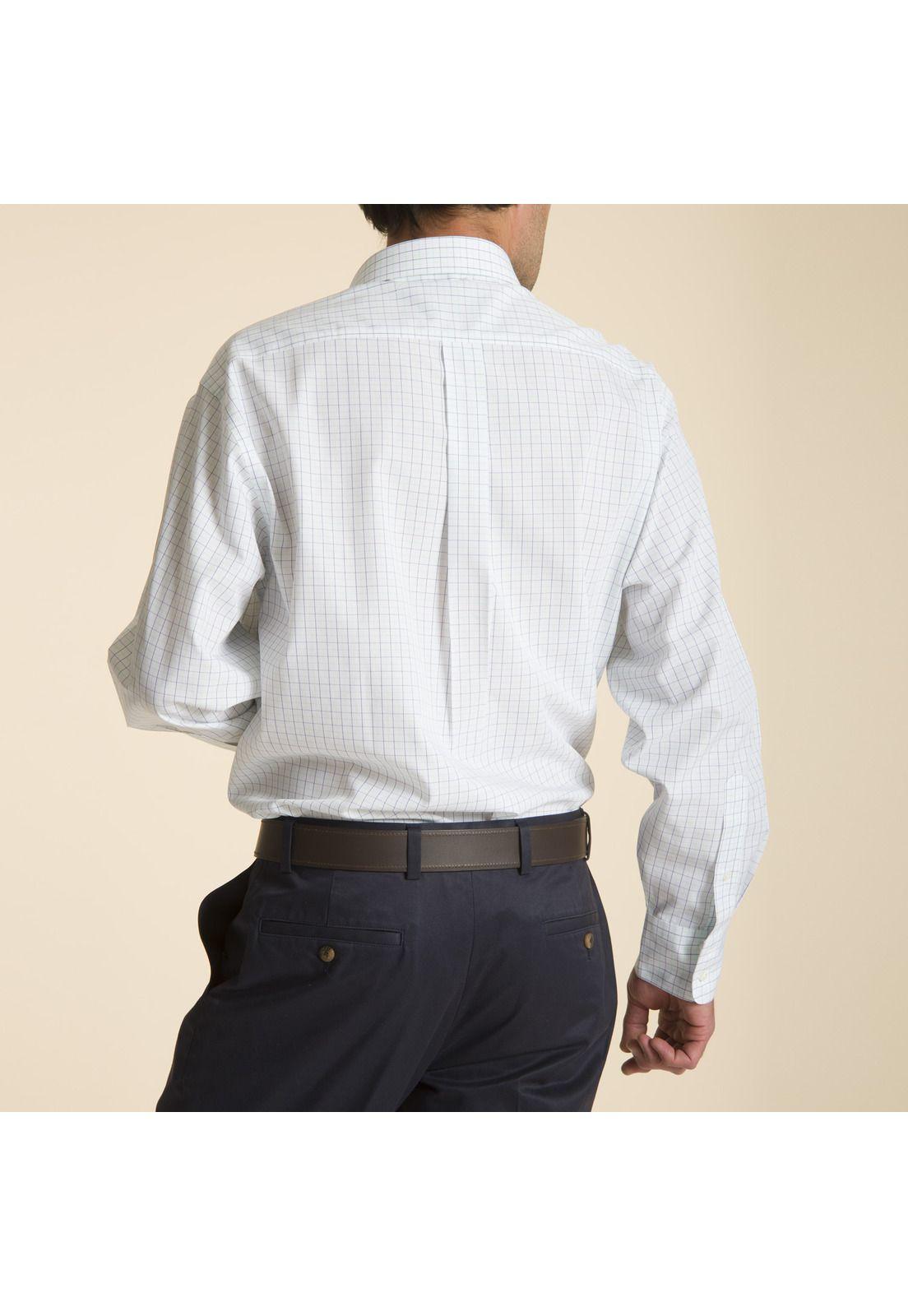 Camisa Libre de arrugas Verde Rockford-2