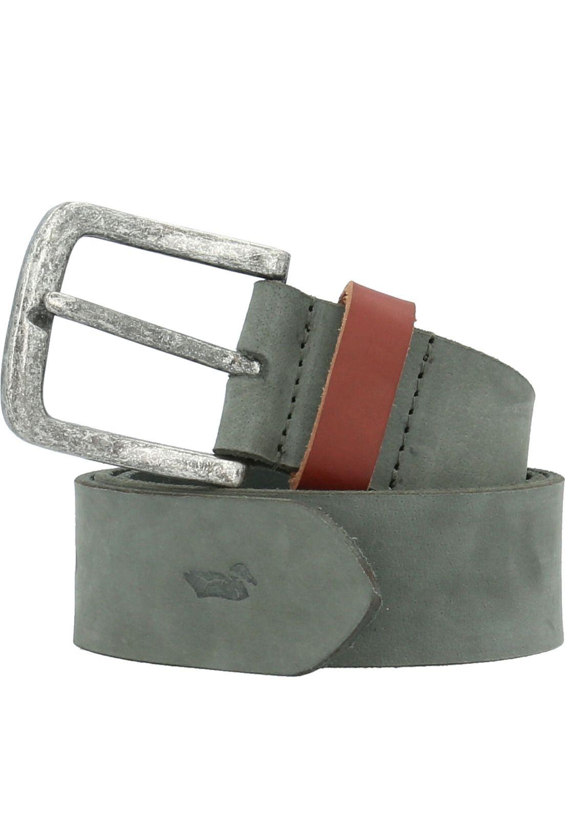 Cinturón Cuero Hombre Rmg Essen Azul-0