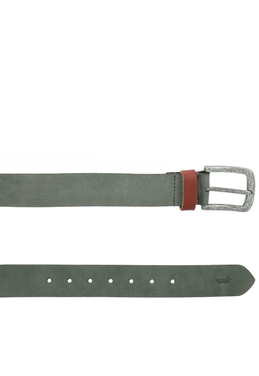 Cinturón Cuero Hombre Rmg Essen Azul-1
