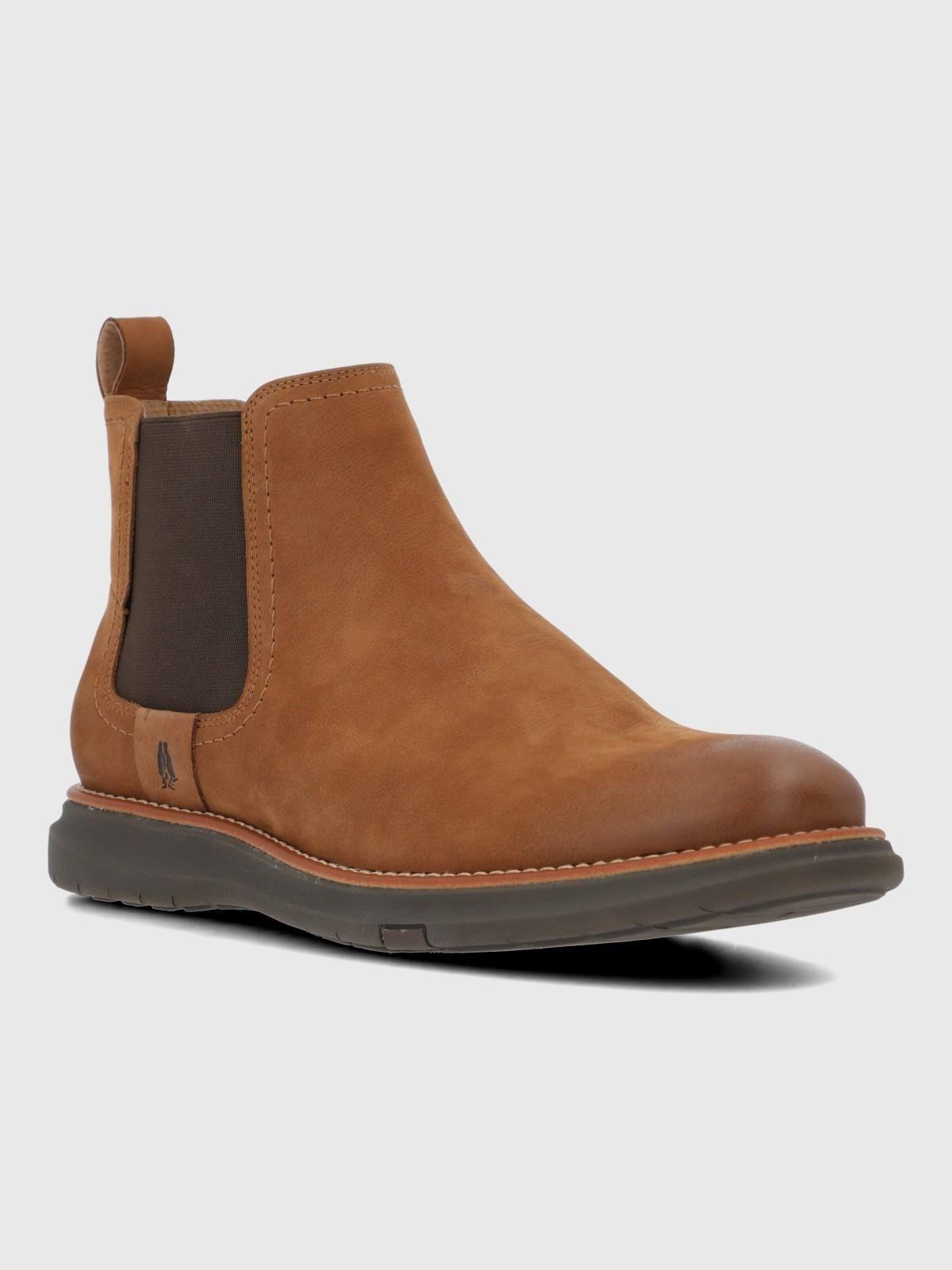 Botin Cuero Hombre Valmor Café-0