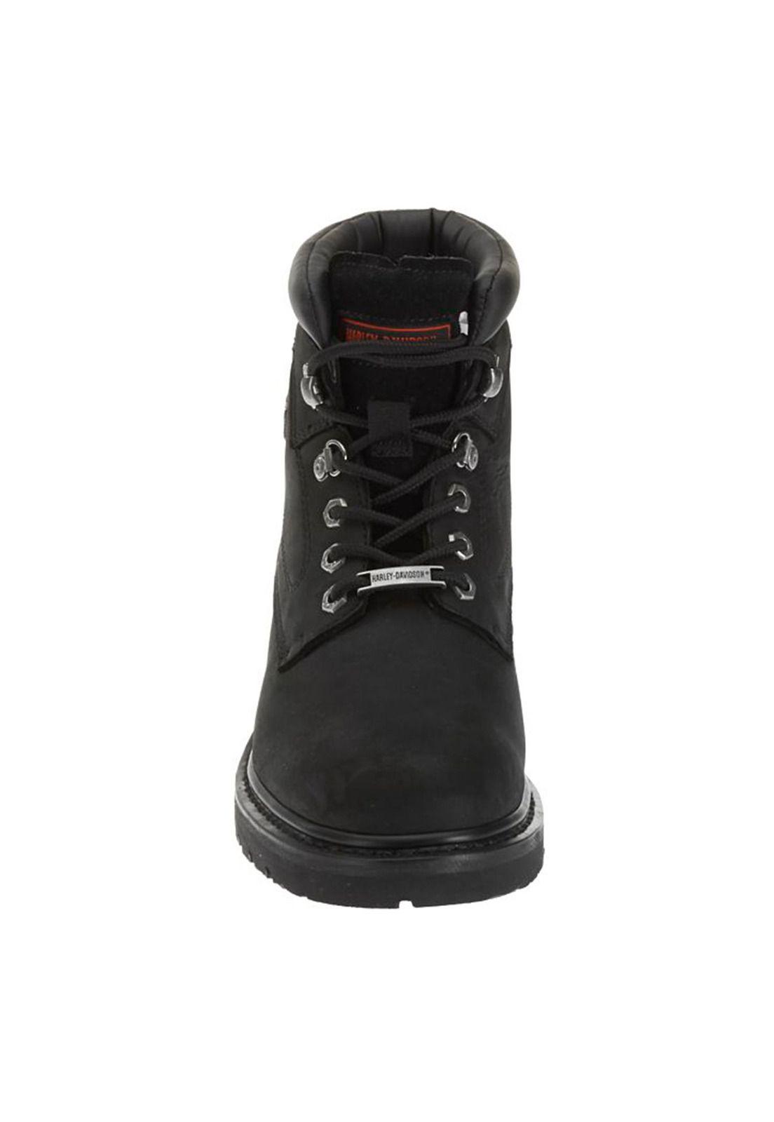 Botin Badlands Negro Harley Davidson-1