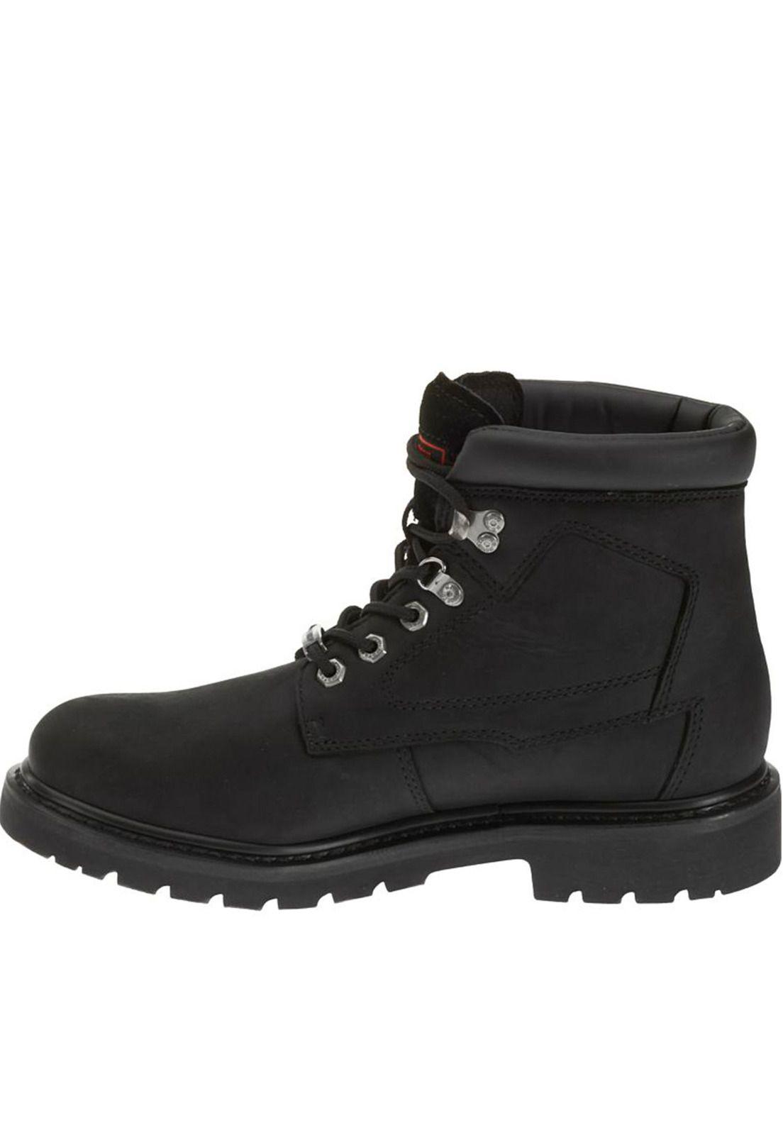Botin Badlands Negro Harley Davidson-3