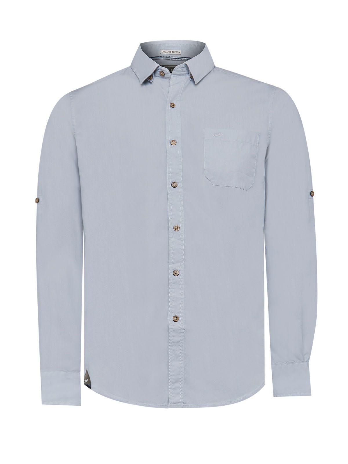Camisa Algodón Orgánico Hombre Galiton Gris-0