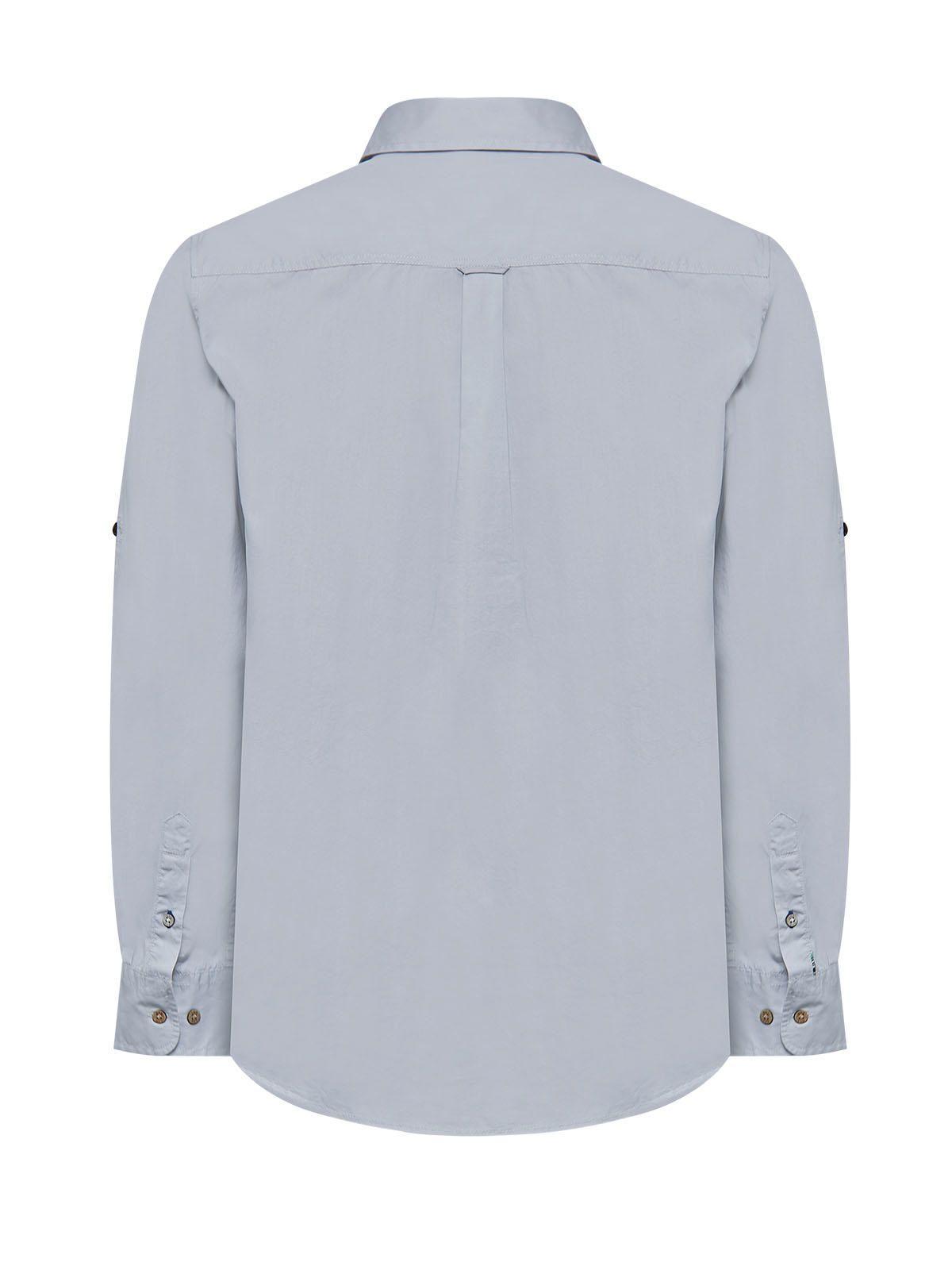 Camisa Algodón Orgánico Hombre Galiton Gris-1