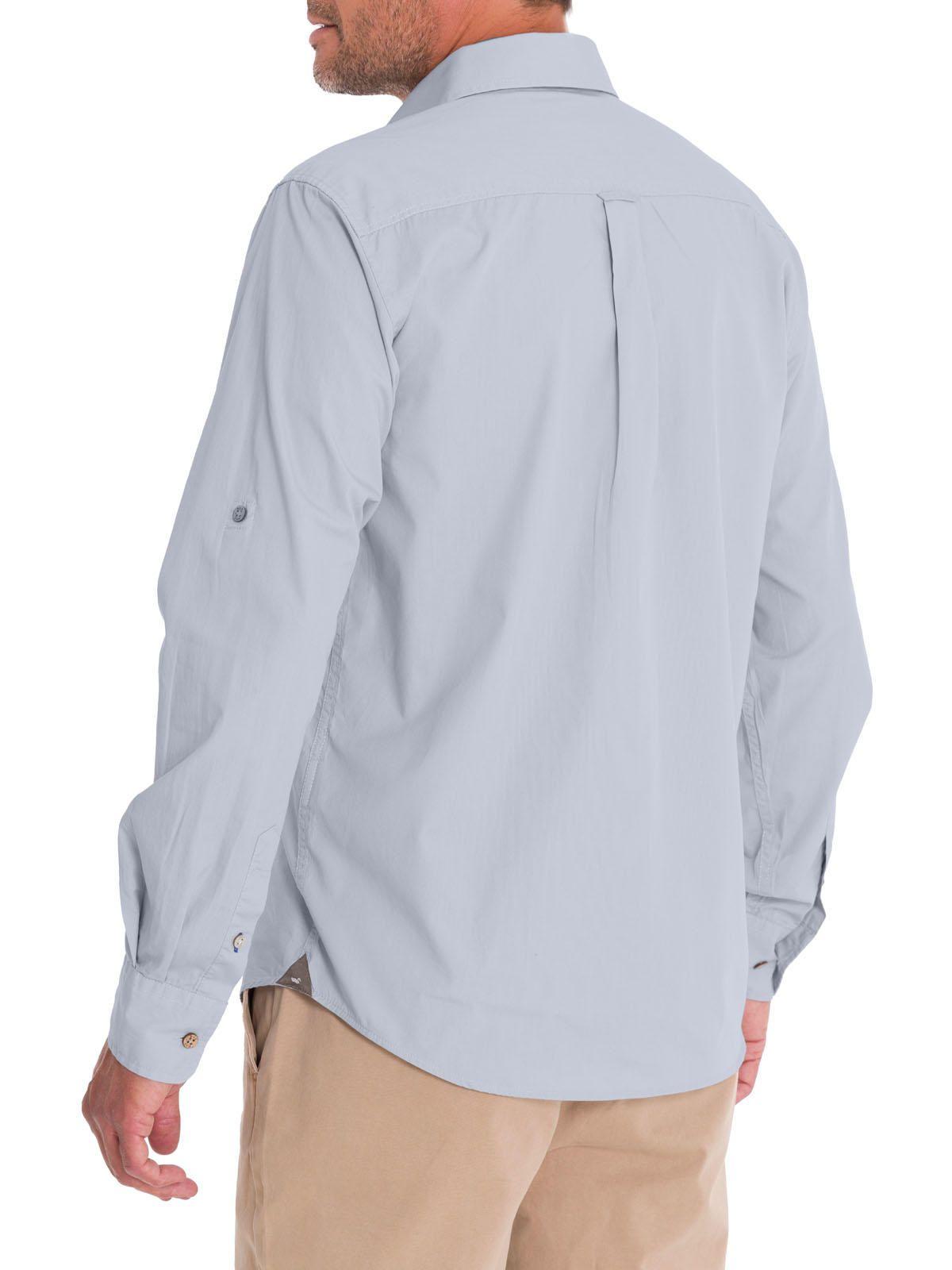 Camisa Algodón Orgánico Hombre Galiton Gris-6