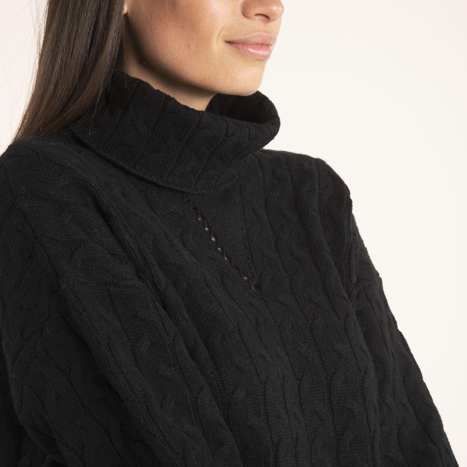 Sweater Mujer Daria Negro-4