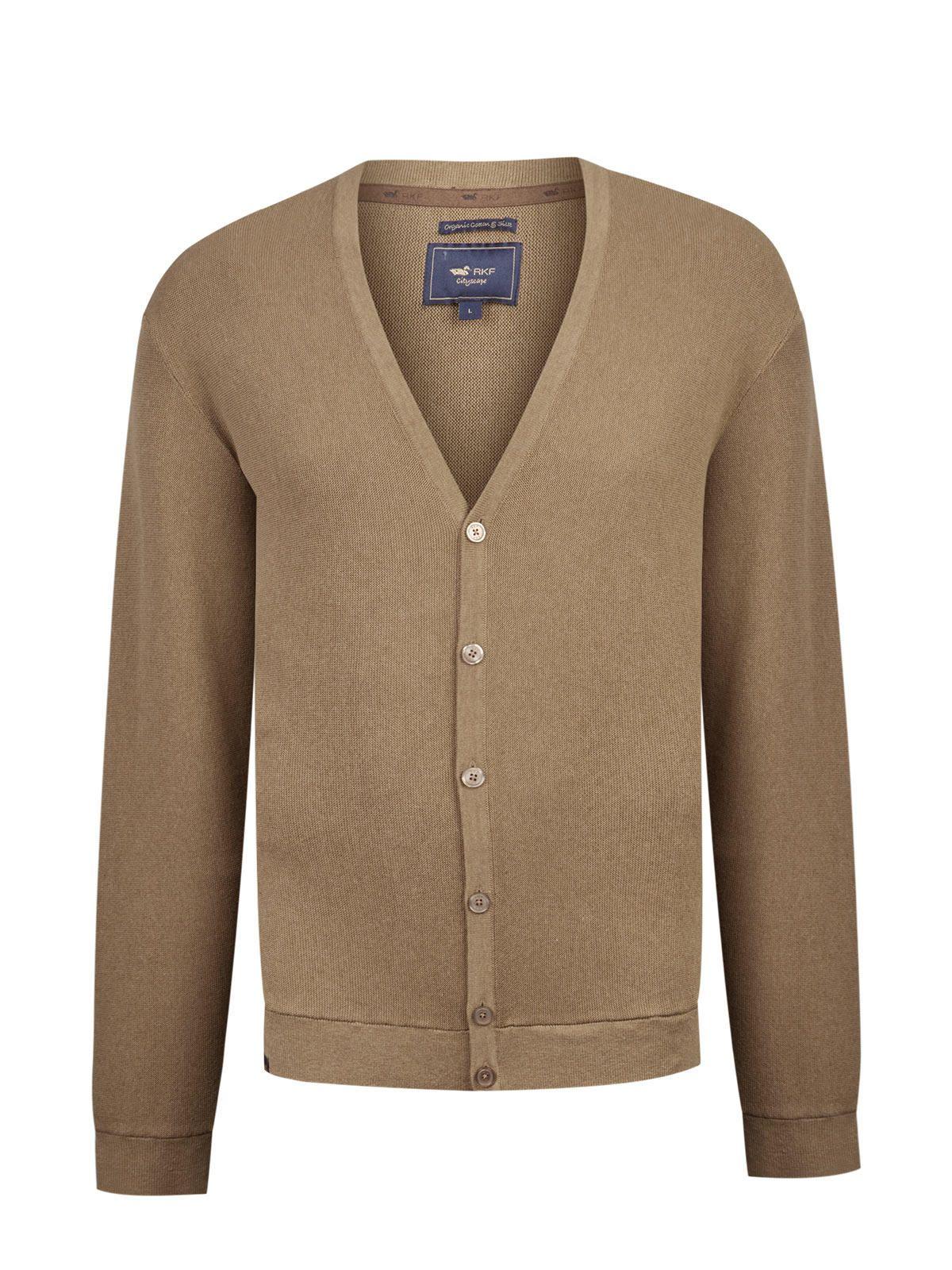 Sweater Algodón Orgánico Hombre Olen Café-0