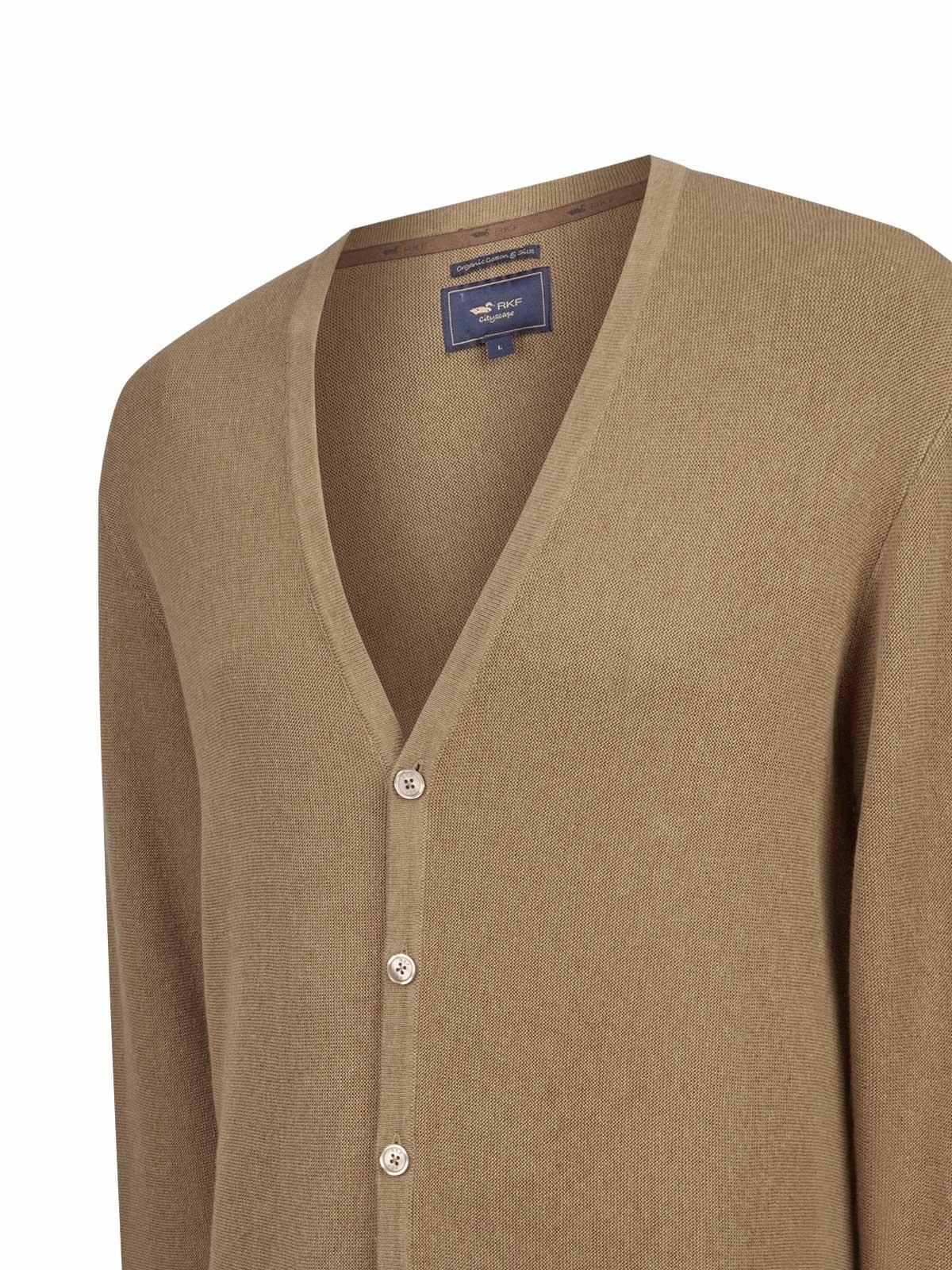 Sweater Algodón Orgánico Hombre Olen Café-3