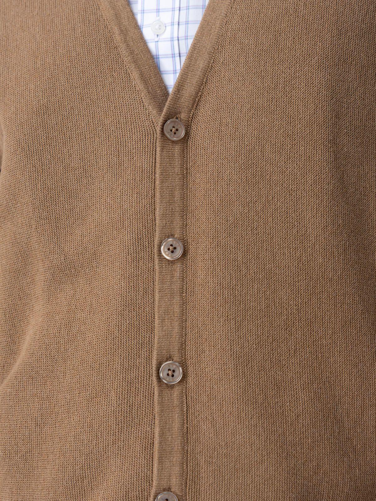 Sweater Algodón Orgánico Hombre Olen Café-6