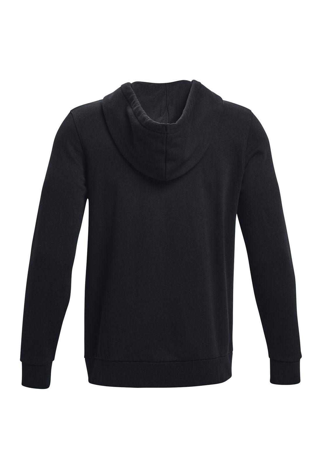 Polerón UA Icon Fleece hombre Negro-1