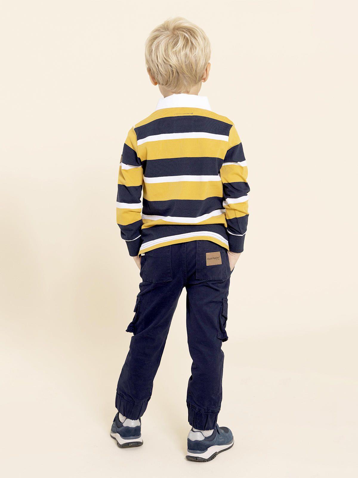 Polera MangaLarga Oscar Niño Amarillo-3