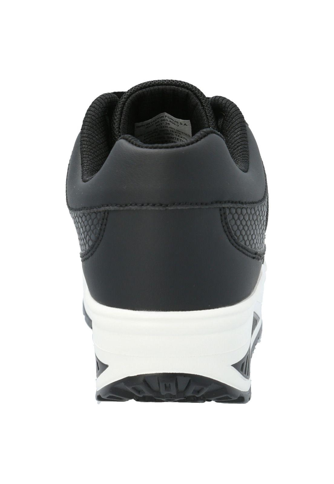 Zapatilla Mujer Coral Negro-2