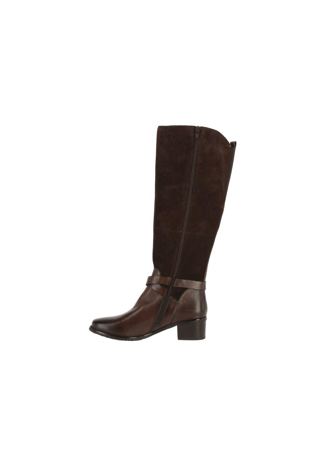 Bota Cuero Lucette Dk Brown-2
