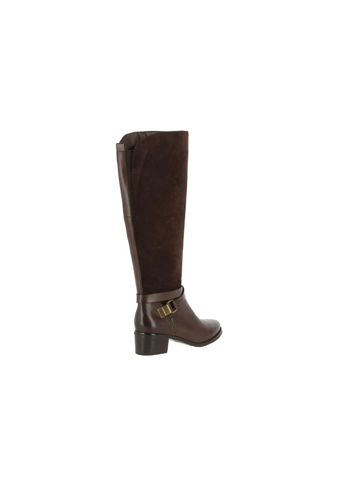 Bota Cuero Lucette Dk Brown-4
