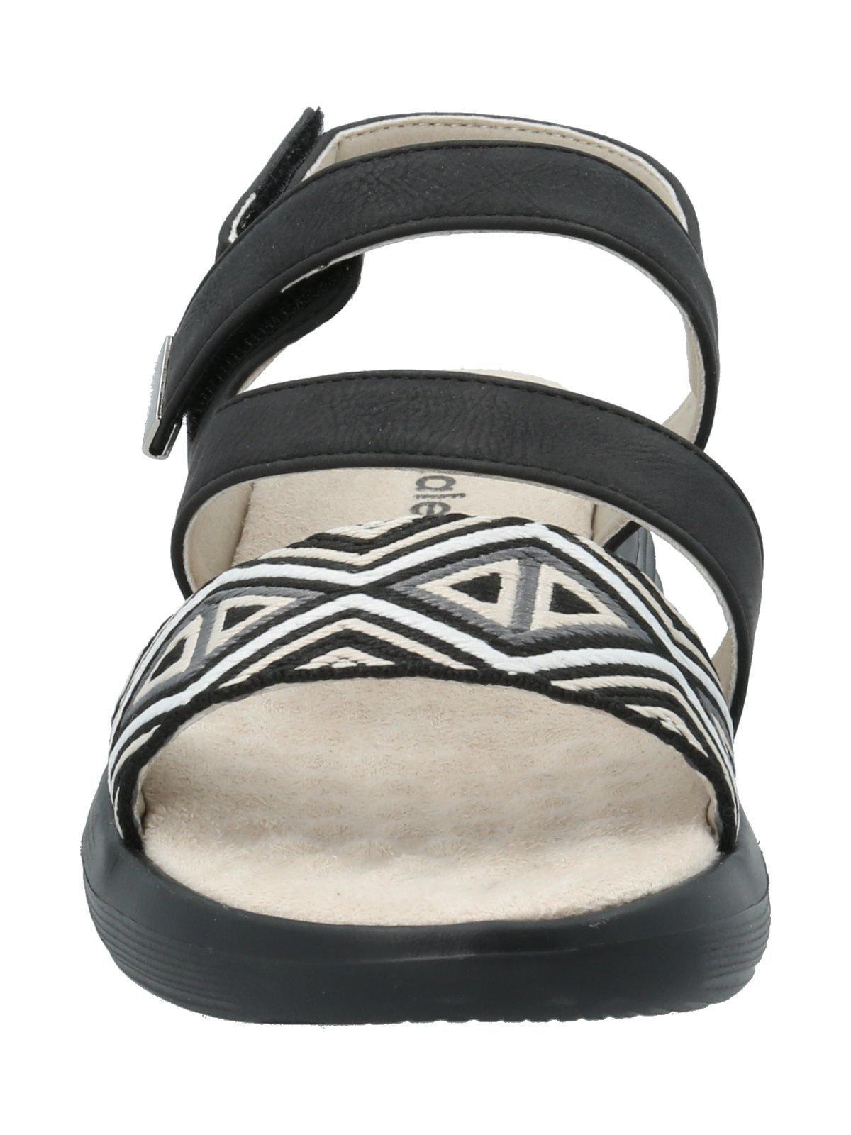 Sandalia Mujer Idara Negro-3