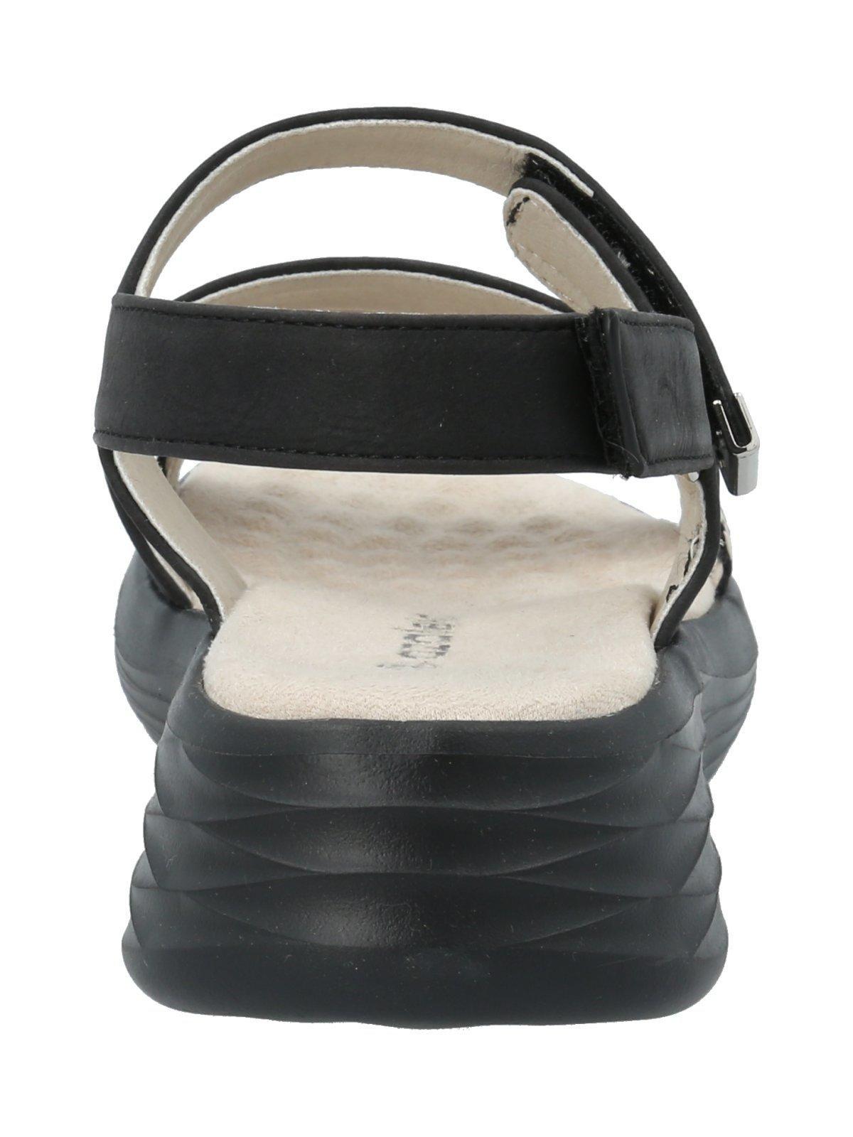 Sandalia Mujer Idara Negro-6