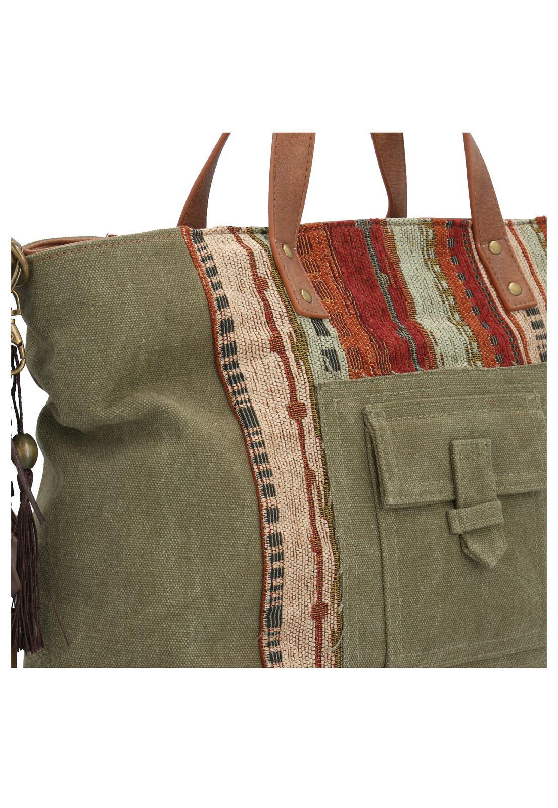 Cartera Mujer Wagga Tote Verde-3