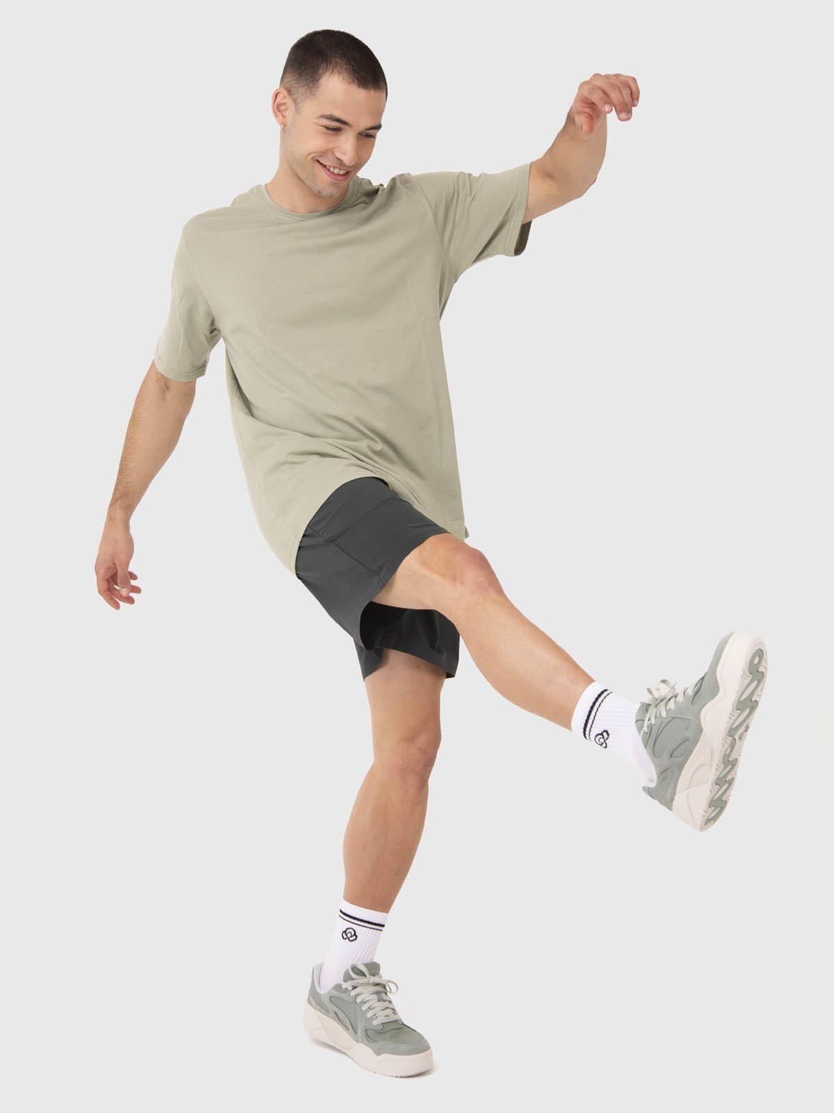 Short Hombre Linerless Verde Oscuro-1