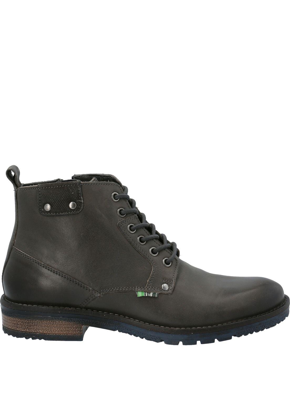 Botin Cuero Porter Gris Hombre-1